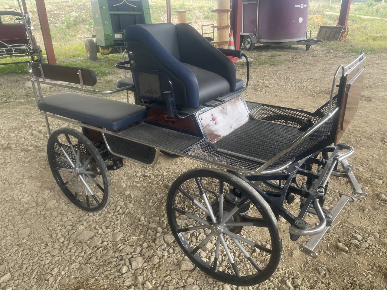 Coche enganches - Maratón ocio Pouvreau  