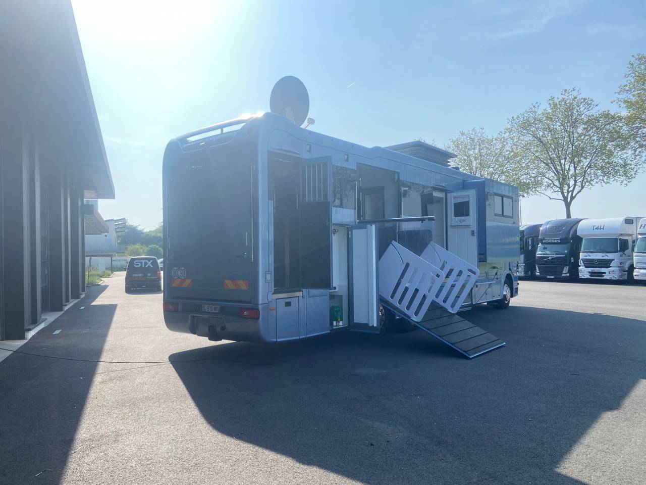 Camión para caballos Scania P 410 2017 De segunda mano