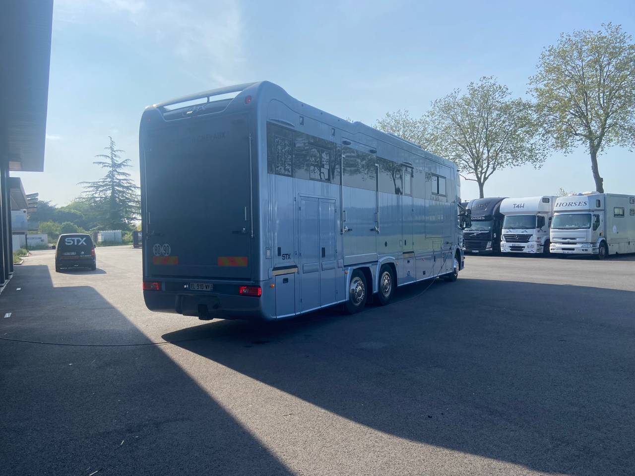 Camión para caballos Scania P 410 2017 De segunda mano