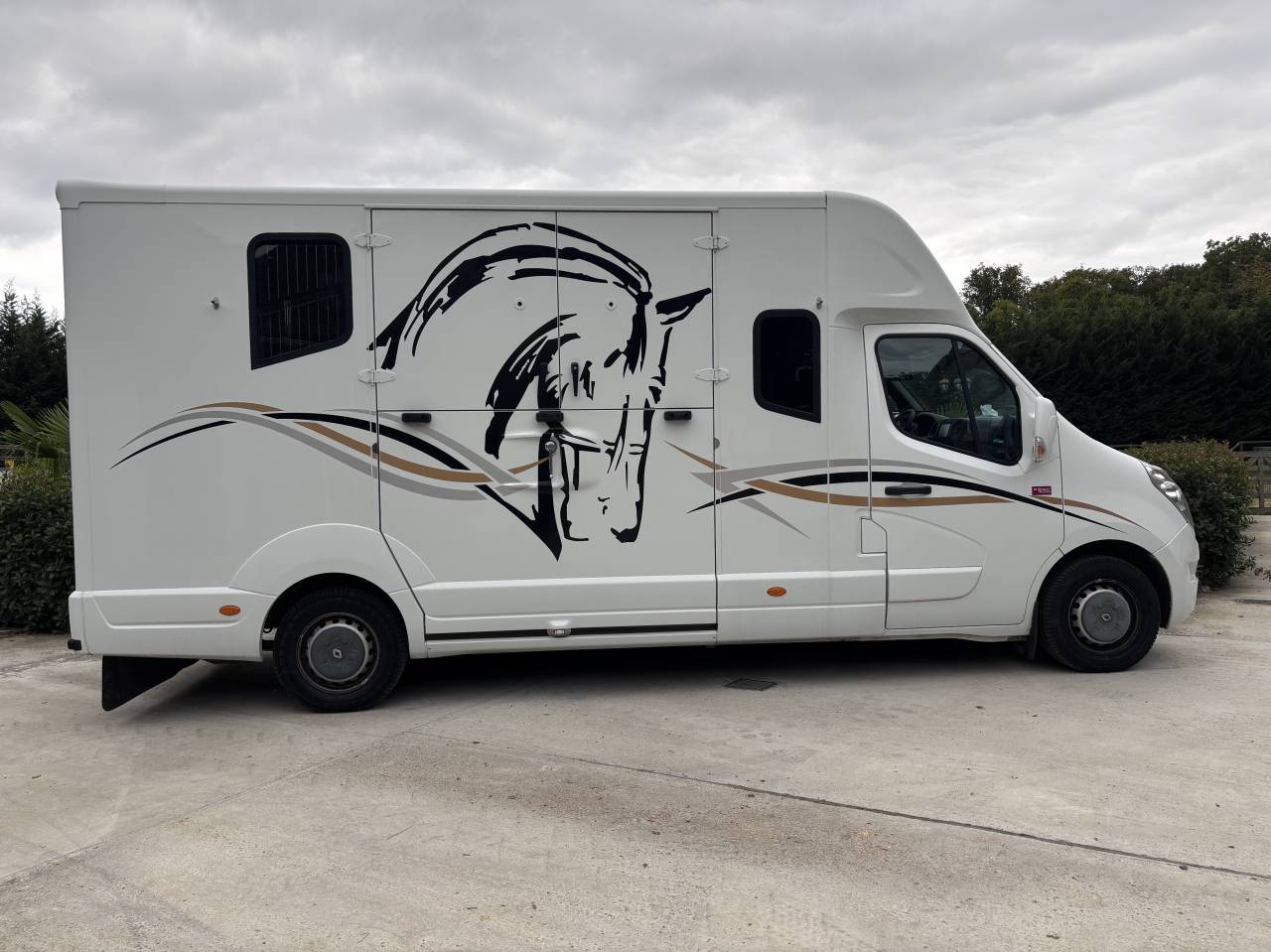 Furgoneta para caballos Renault MTM 2017 De segunda mano