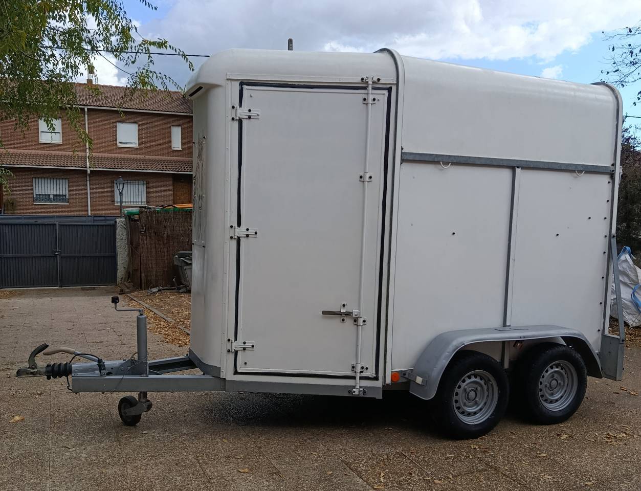 Vendo Van de fibra para 2 caballos