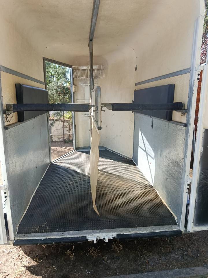 Vendo Van de fibra para 2 caballos