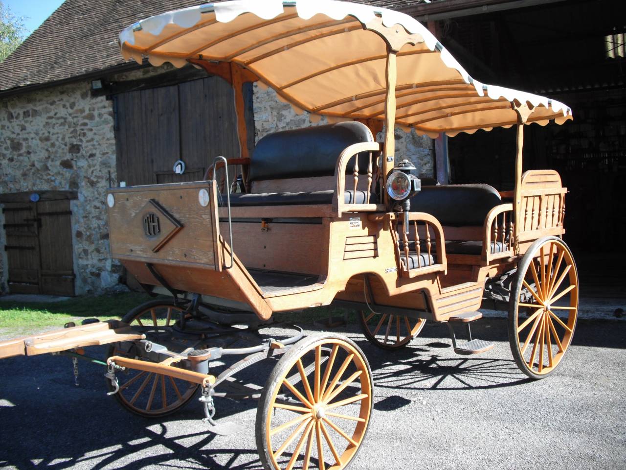 Coche enganches - Calesa - Otra marca - Fabrication artisanale unique 