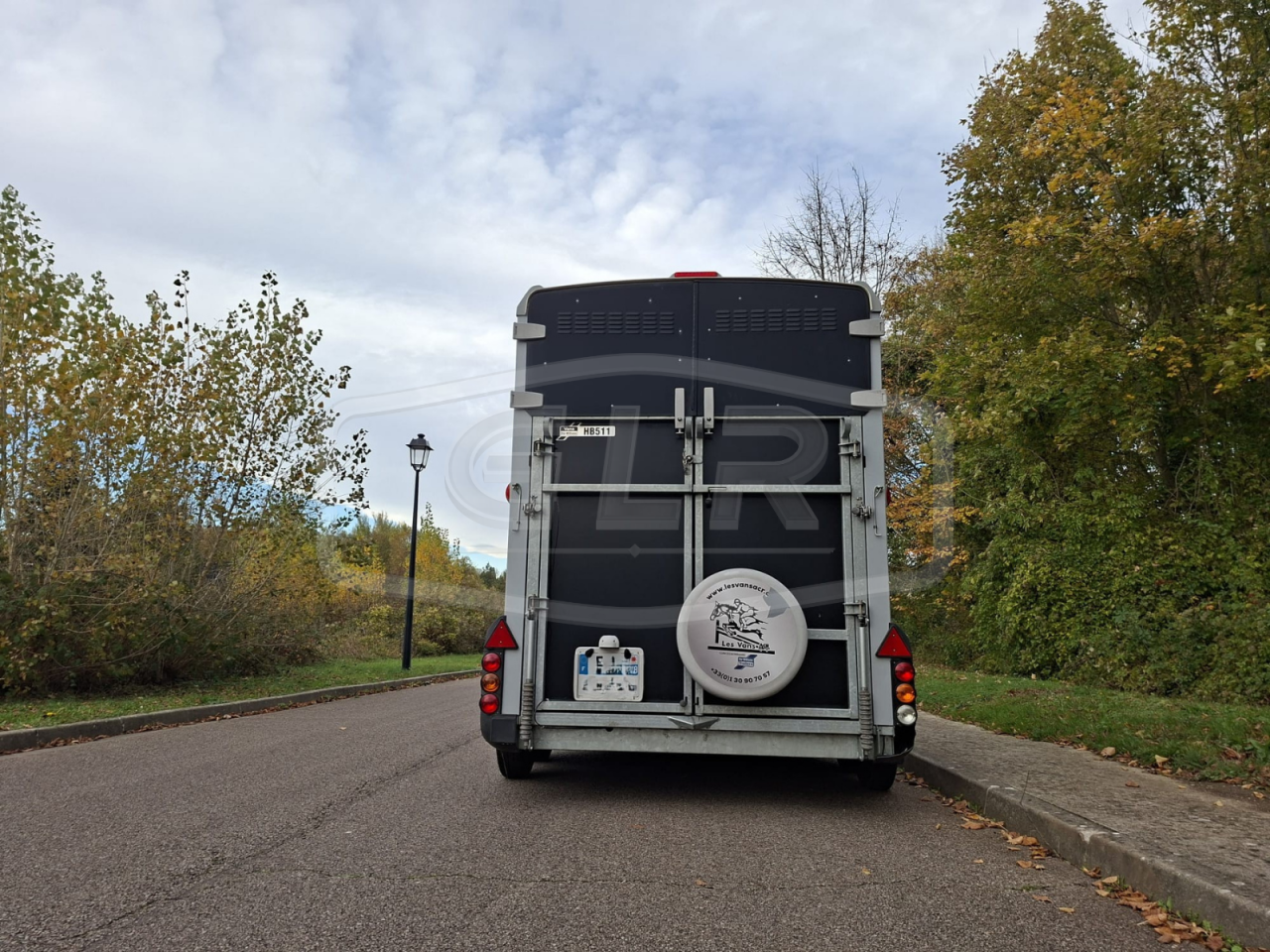 Van caballos Ifor Williams HB 511 OBLIQUE PP 2 Caballos 2017 De segunda mano