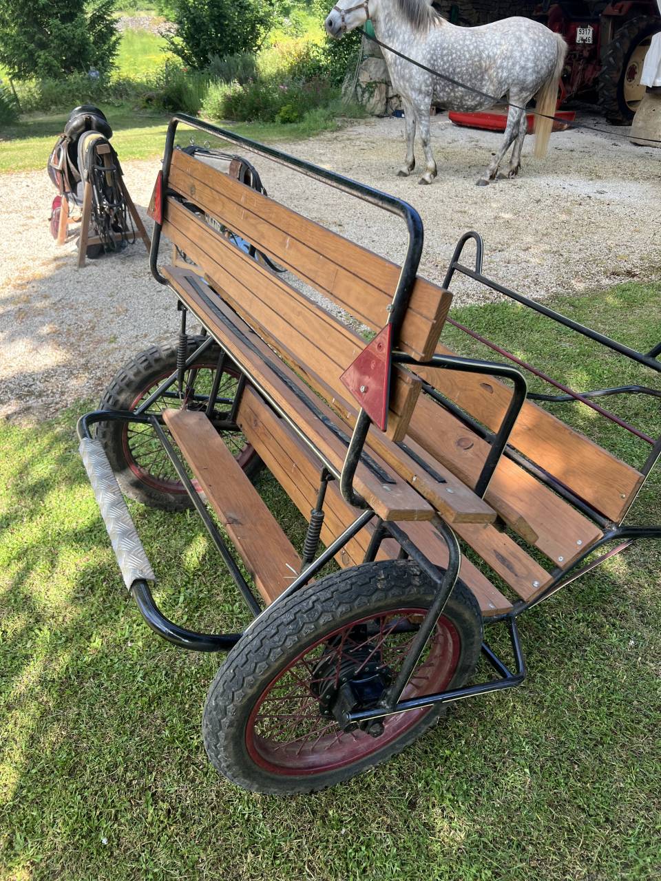 Coche enganches - Sulky poni  Sulky 