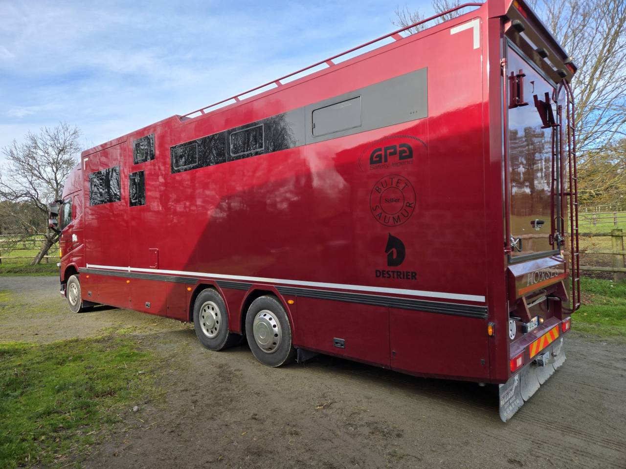 Camión para caballos Volvo FH 460CH EURO6 2017 De segunda mano