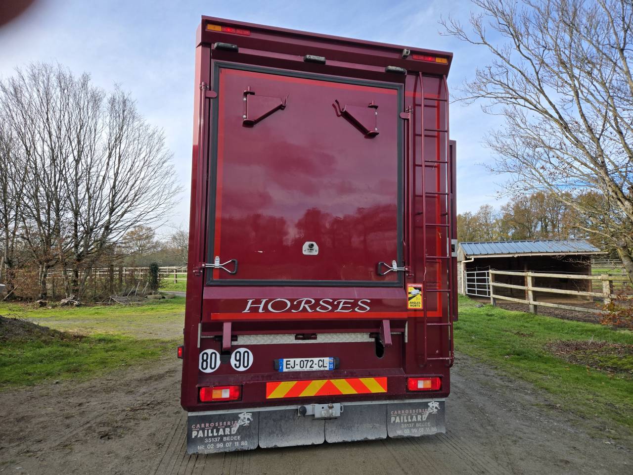 Camión para caballos Volvo FH 460CH EURO6 2017 De segunda mano