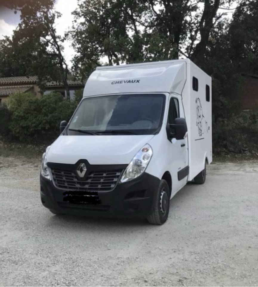 Furgoneta para caballos Renault Master 2013 De segunda mano