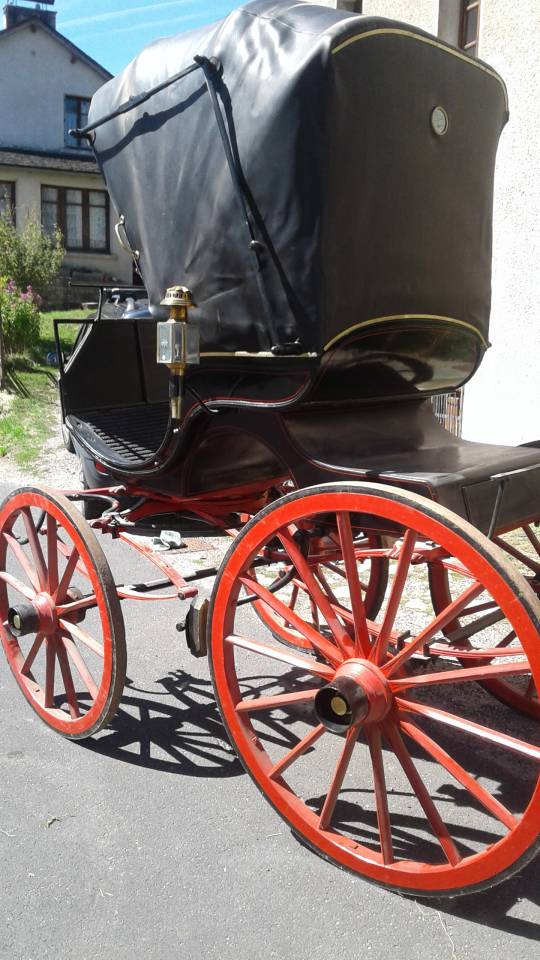 Coche enganches - Calesa  Phaeton 1900 