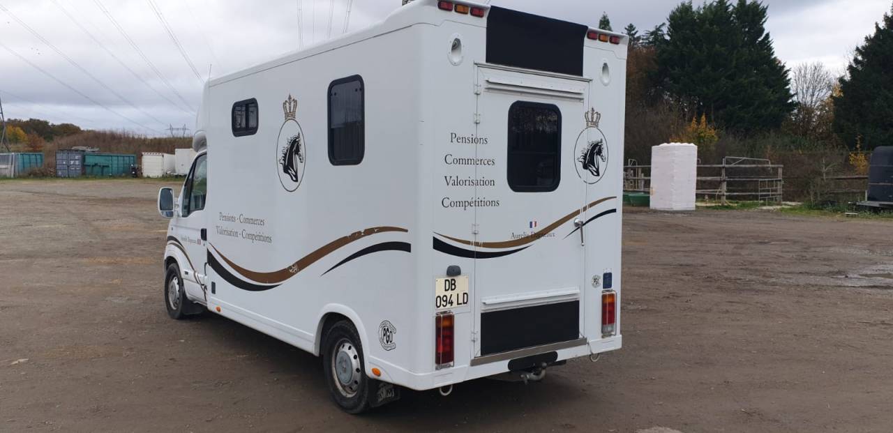 Furgoneta para caballos Renault Renault Master 2009 De segunda mano