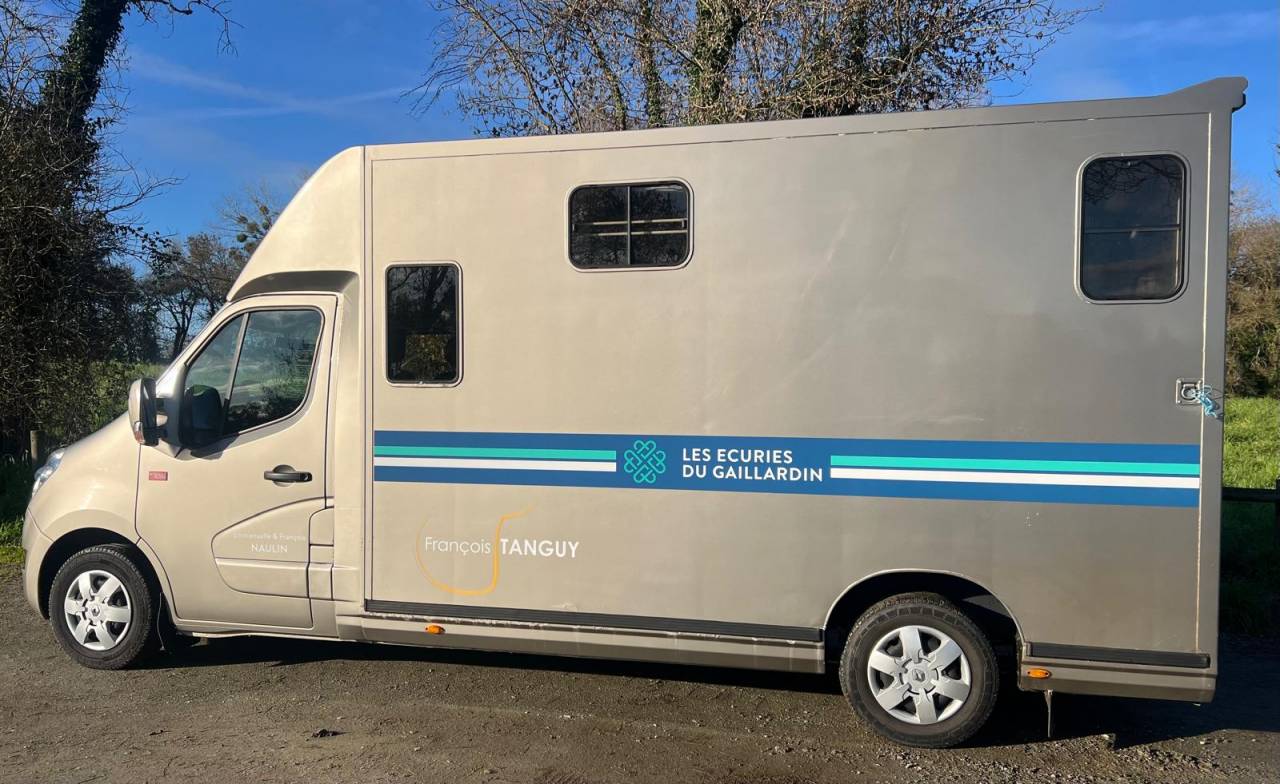 Furgoneta para caballos Renault Master 2017 De segunda mano