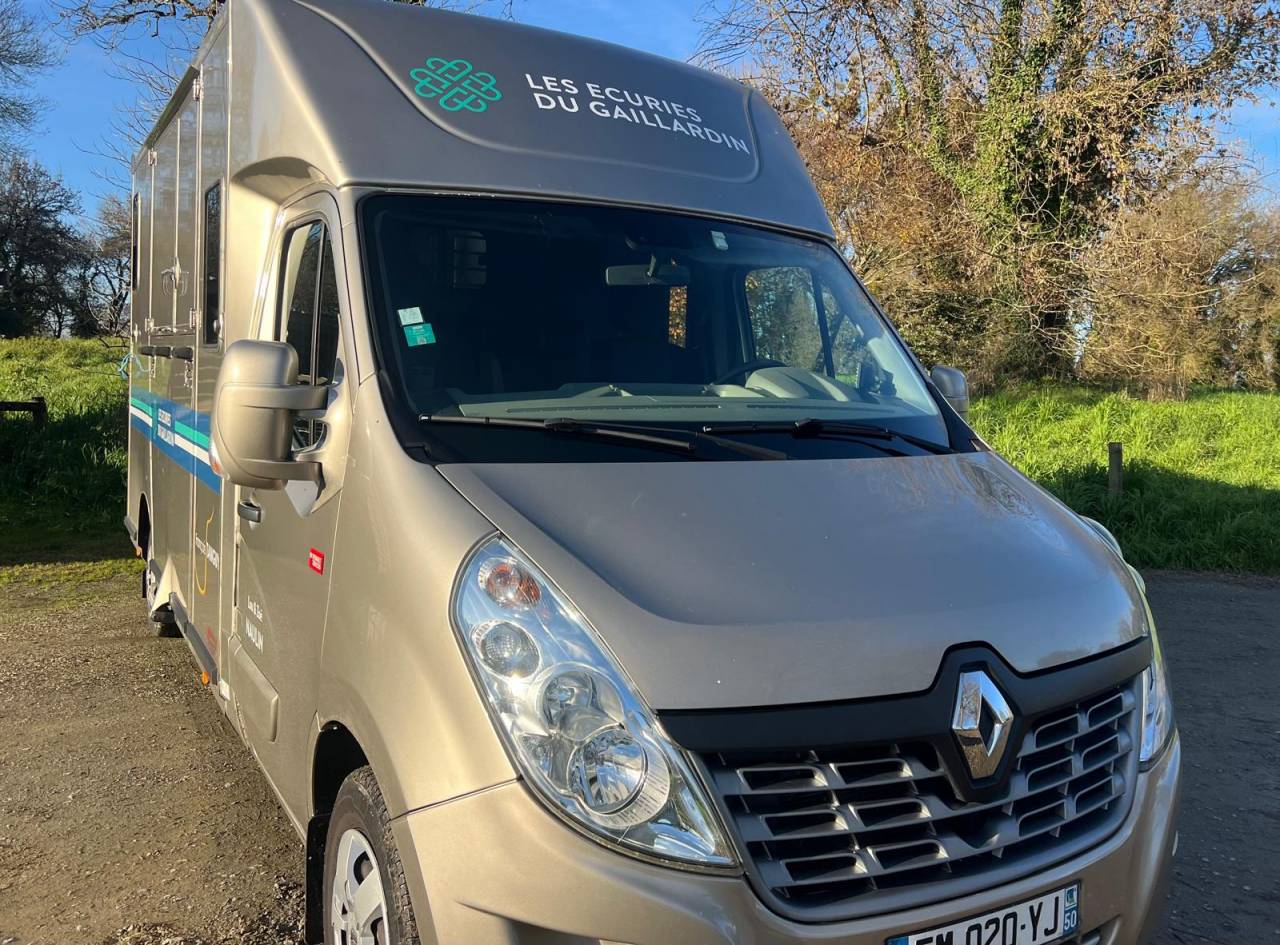 Furgoneta para caballos Renault Master 2017 De segunda mano