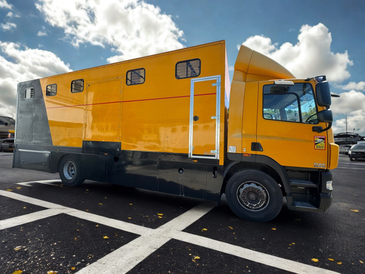 Camión para caballos Daf  2011 De segunda mano