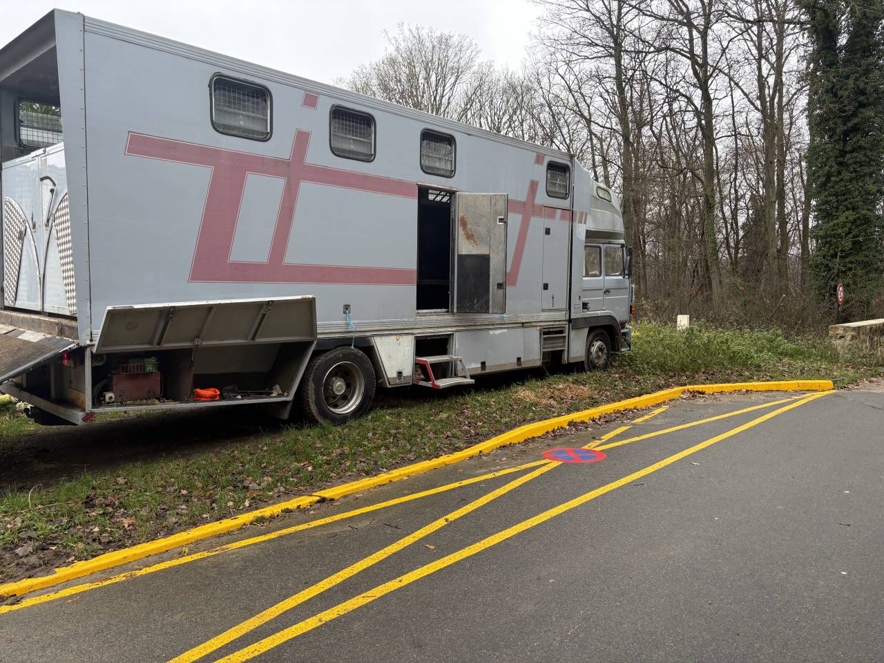Camión para caballos Renault Mildium 1985 De segunda mano