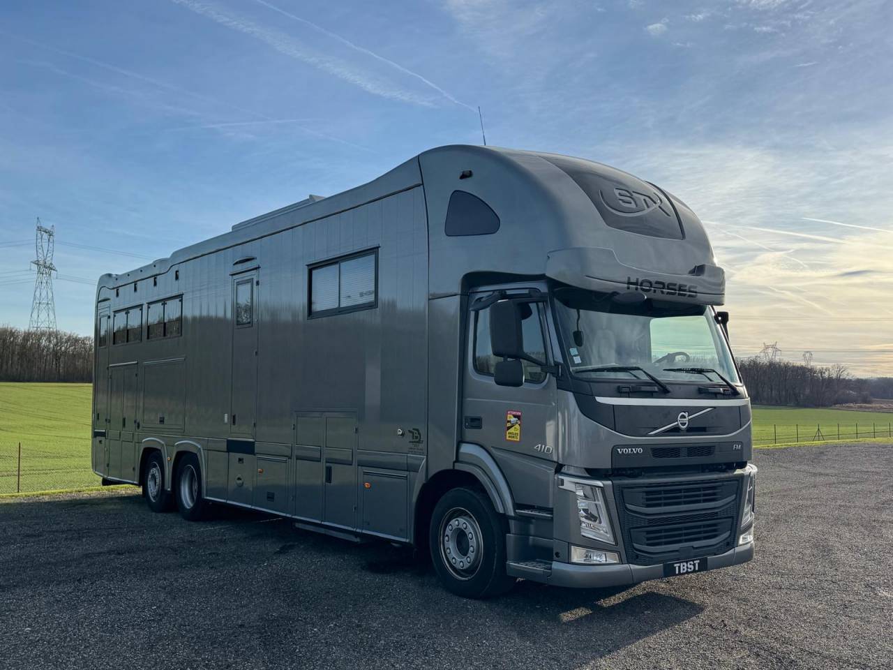 Cami&oacute;n para caballos Volvo STX 2018 De segunda mano