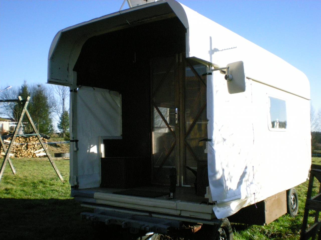 Coche enganches - Roulotte   