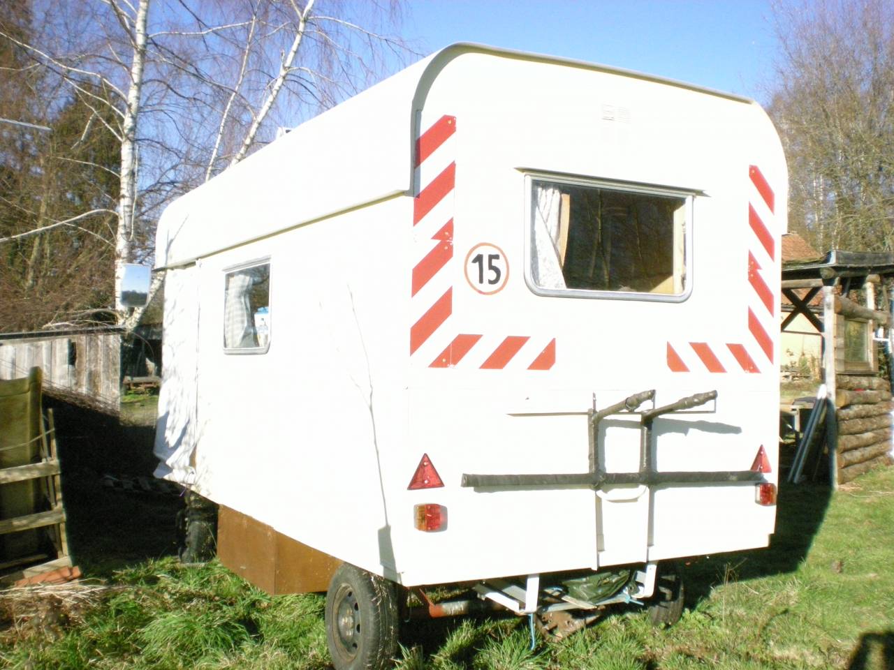 Coche enganches - Roulotte   