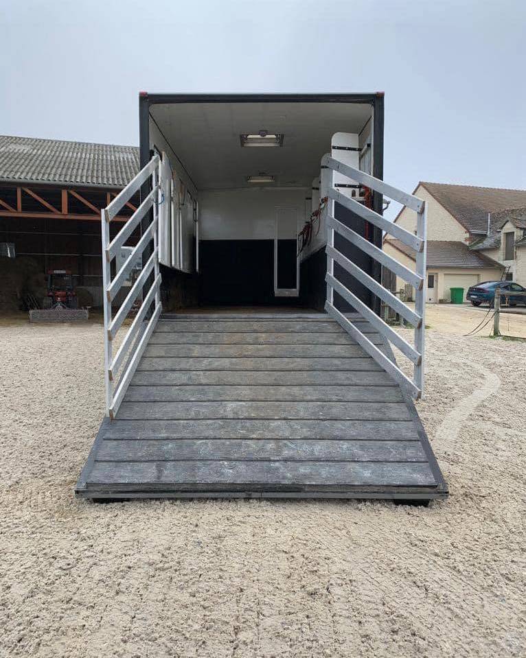 Cami&oacute;n para caballos Renault MEDIUM 2006 De segunda mano