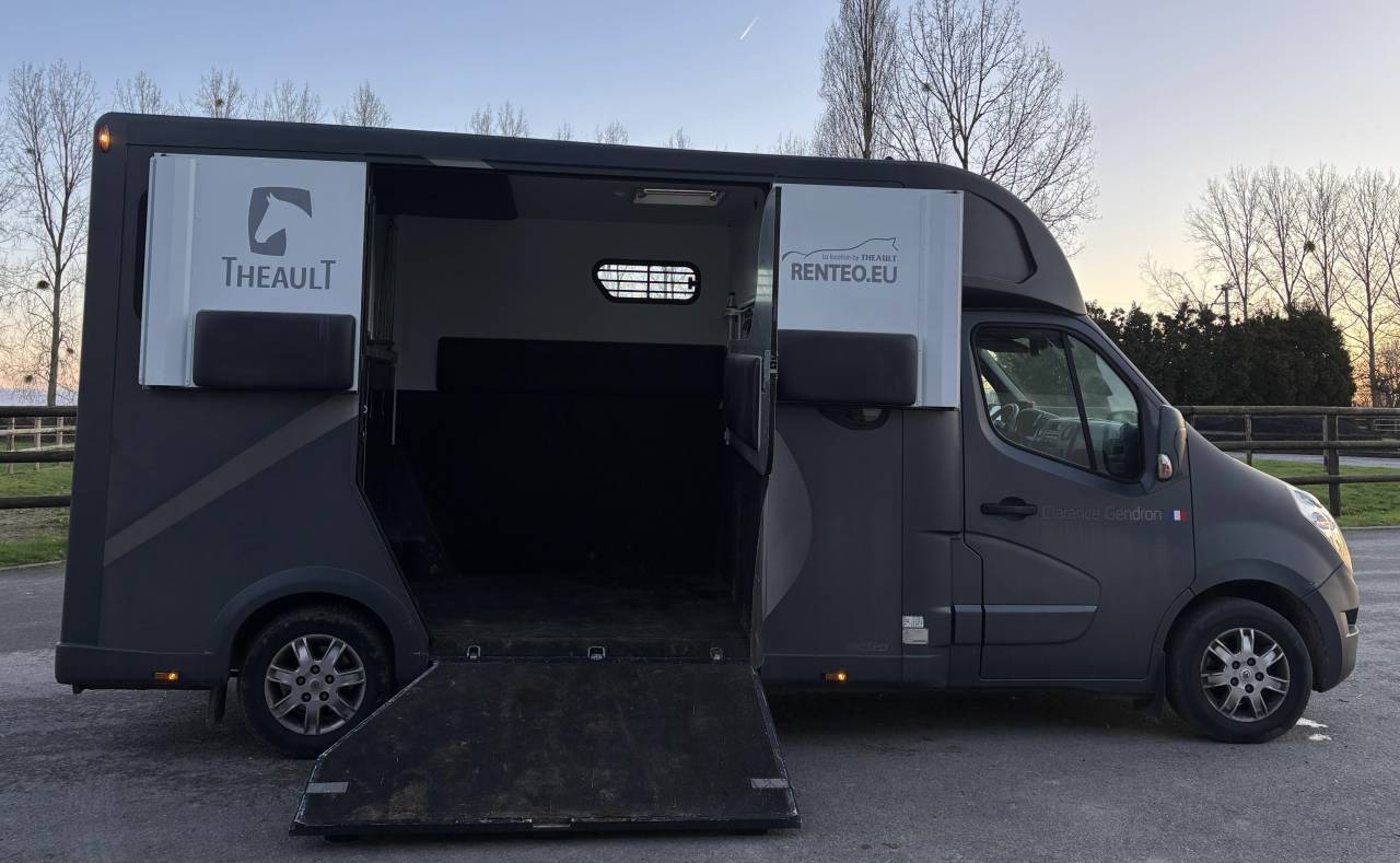 Furgoneta para caballos Theault Proteo 2015 De segunda mano