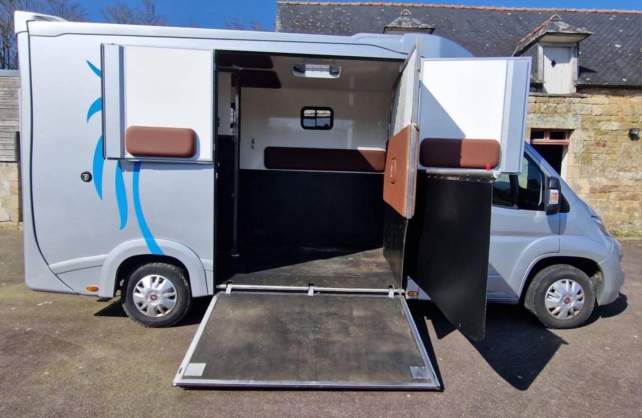 Furgoneta para caballos Fiat  Ducato 2018 De segunda mano