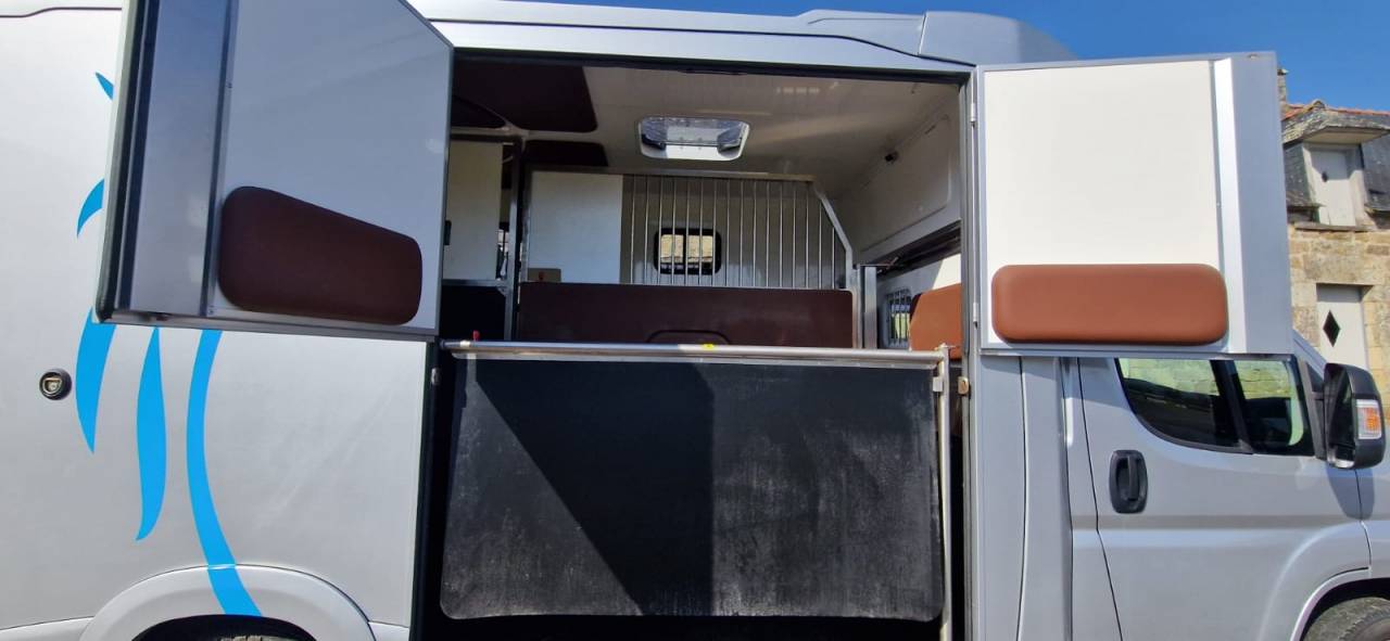 Furgoneta para caballos Fiat  Ducato 2018 De segunda mano