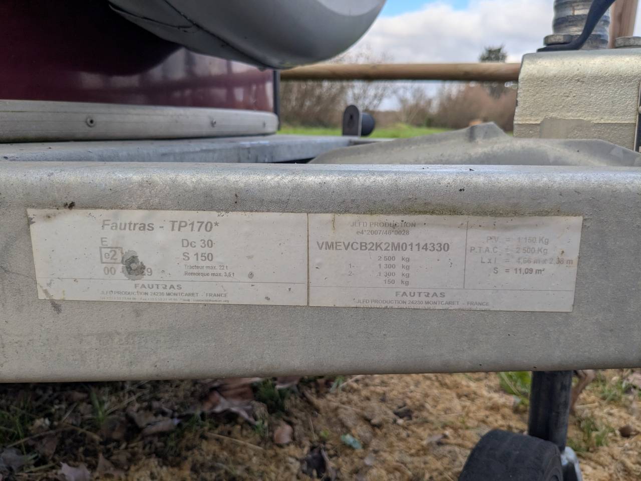 Van caballos Fautras Oblic + 2 2 Caballos 2022 De segunda mano