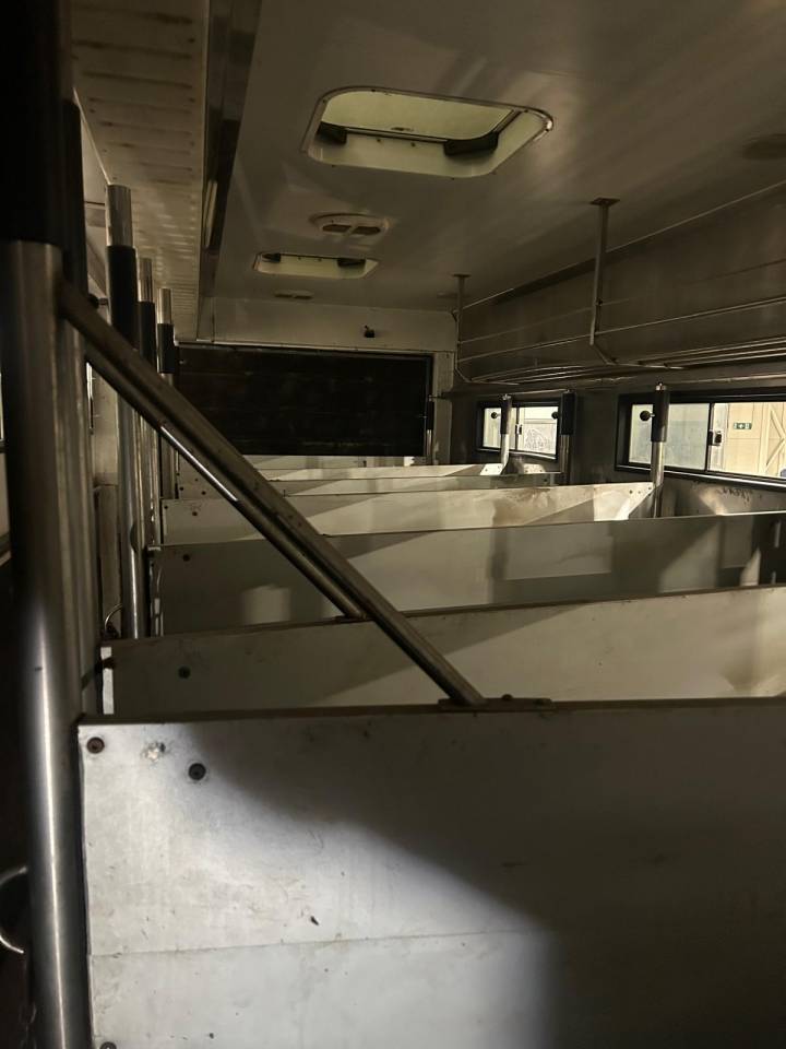 Cami&oacute;n para caballos Mercedes Actros 2008 De segunda mano