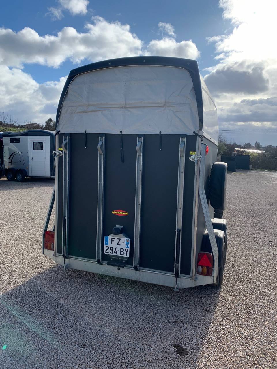 Van caballos Bockmann DUO ESPRIT SILVER + BLACK 2 Caballos 2021 De segunda mano