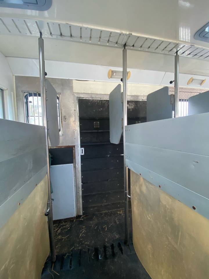 Cami&oacute;n para caballos Iveco Cursor 2000 De segunda mano