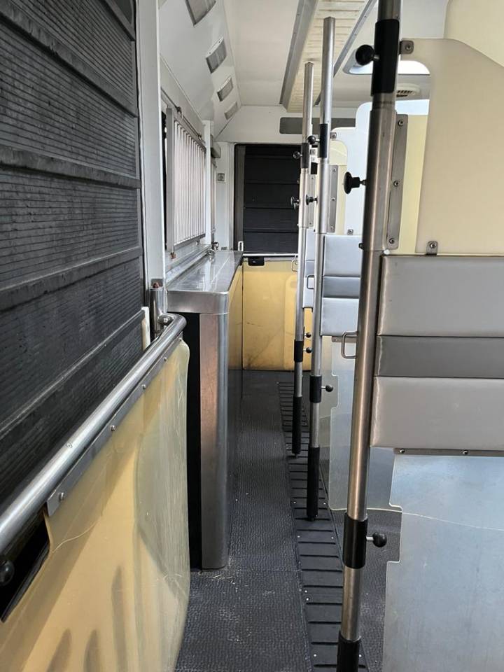 Cami&oacute;n para caballos Scania P380 2009 De segunda mano