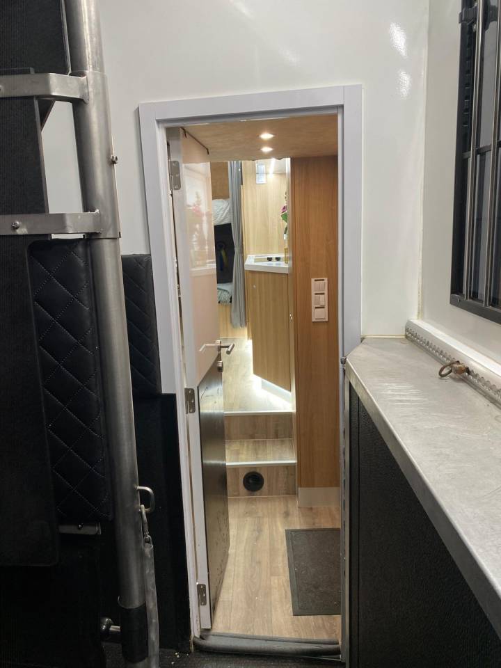 Cami&oacute;n para caballos Volvo fm 2012 De segunda mano