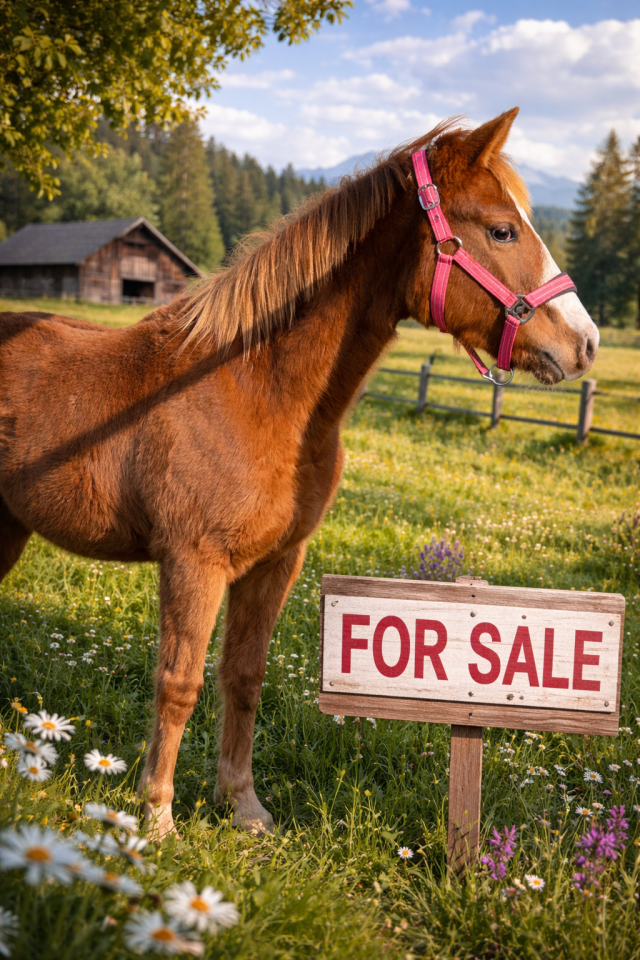 Potranca Paint Horse En venta 2025 Alaz&aacute;n