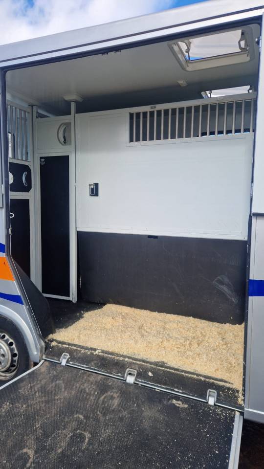 Furgoneta para caballos Theault peugeot  master 2013 De segunda mano