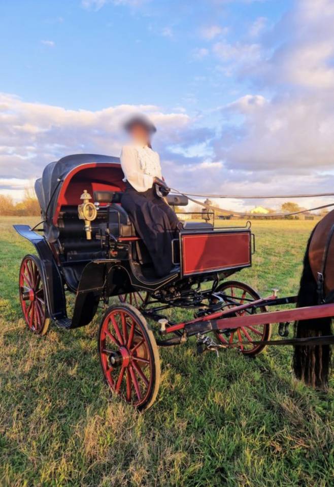 Coche enganches - Calesa Pouvreau  