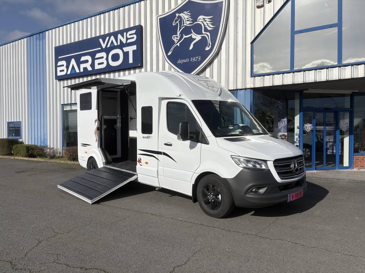 Furgoneta para caballos Barbot Sprinter 2026 Nuevo