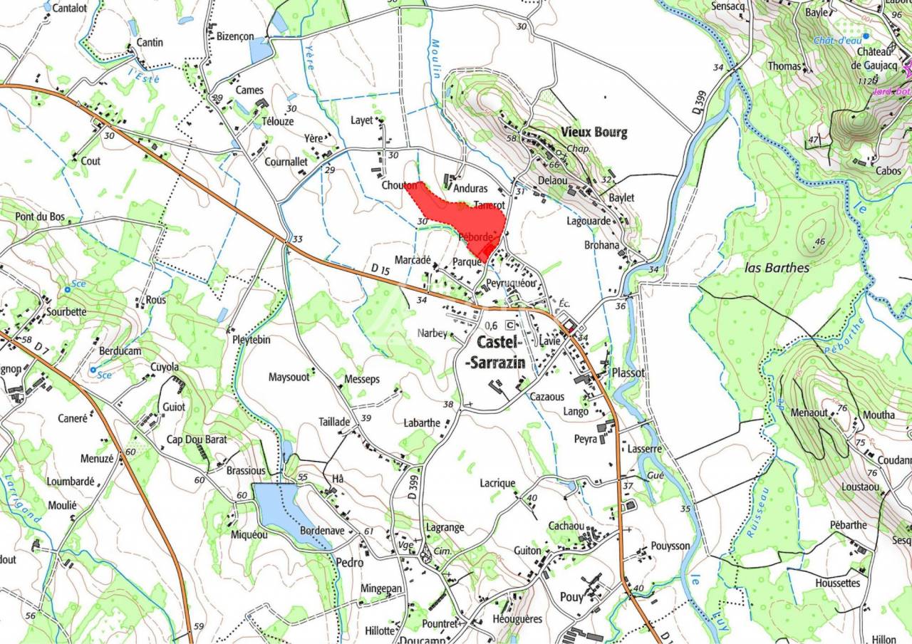Explotaci&oacute;n agr&iacute;cola En venta Landas