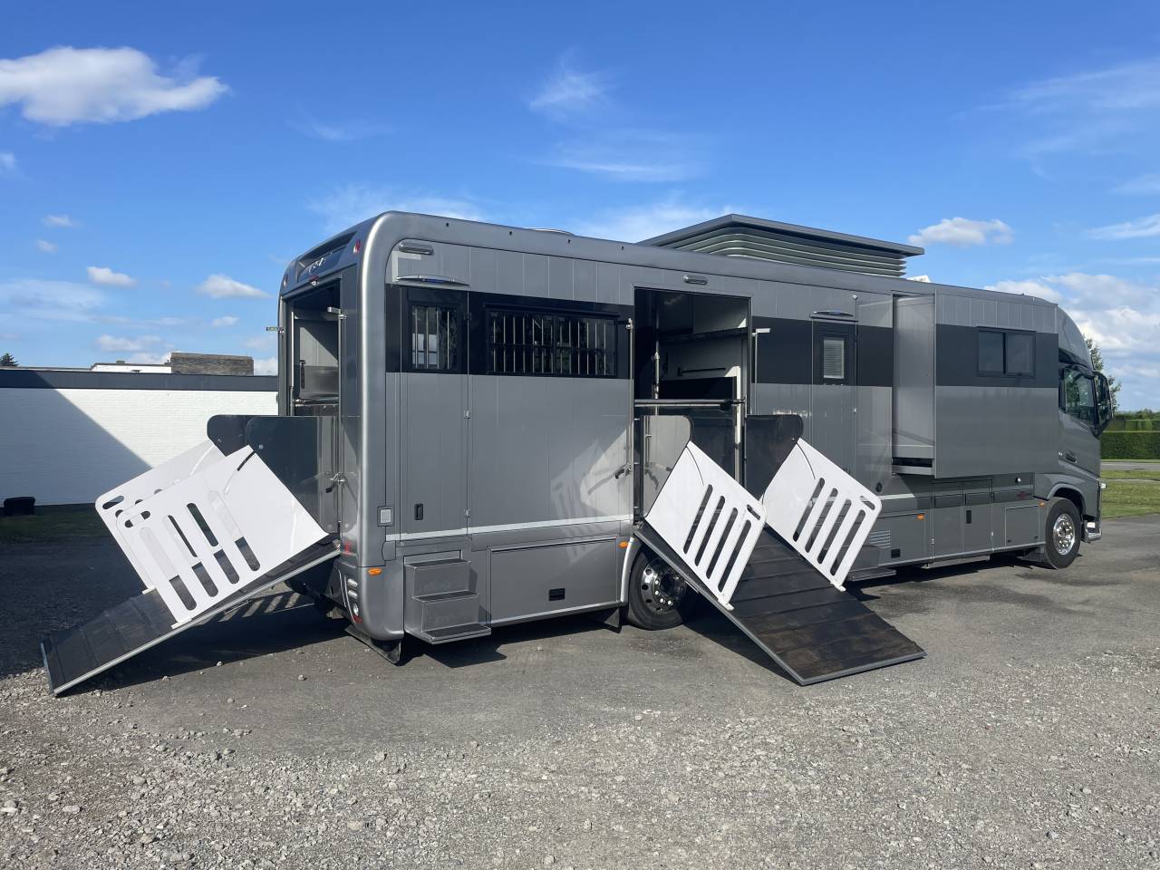 Cami&oacute;n para caballos STX FH540 2017 De segunda mano