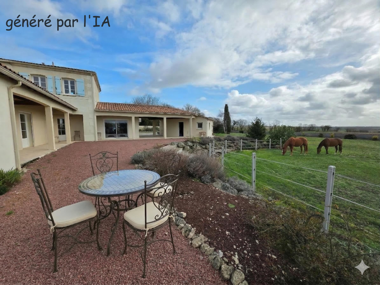 Bonita residencia ecuestre En venta Charente Mar&iacute;timo