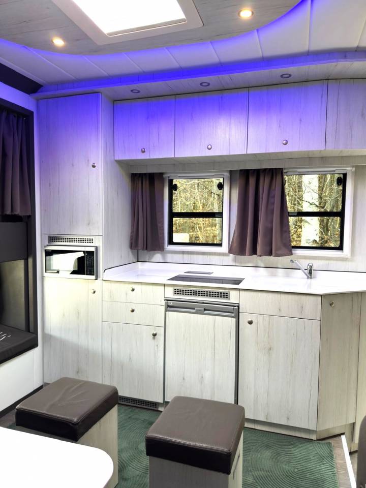 Cami&oacute;n para caballos Mercedes MERCEDES-BENZ 0 De segunda mano