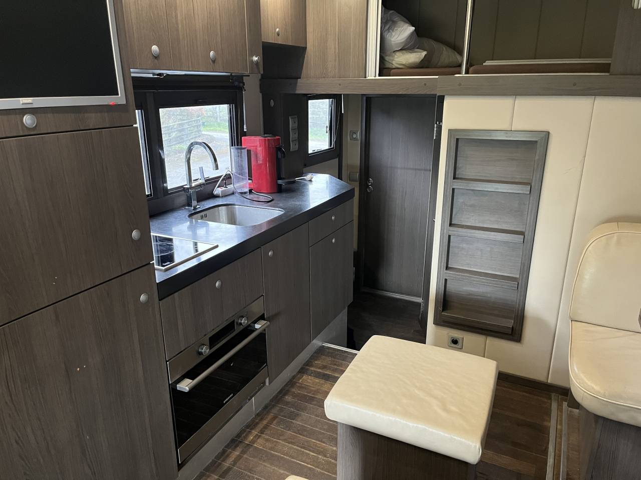 Cami&oacute;n para caballos Renault MAGNUM STX 2011 De segunda mano