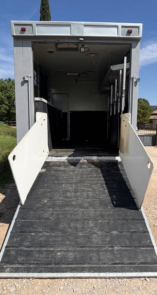 Cami&oacute;n para caballos Renault Prenium 1997 De segunda mano